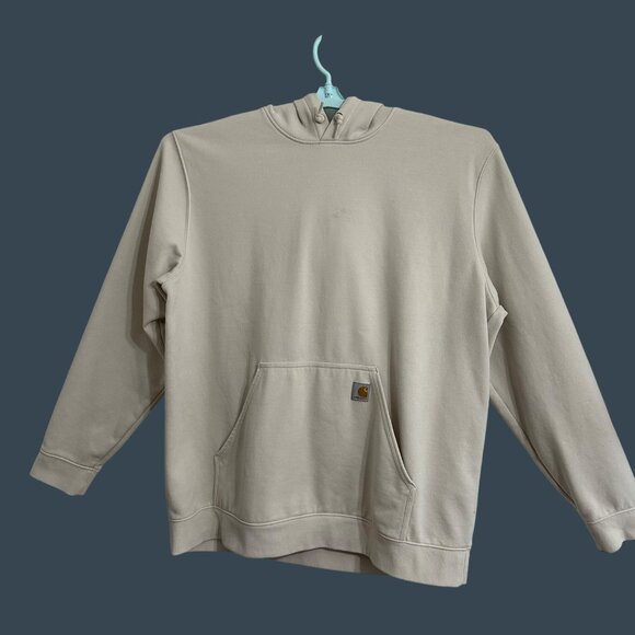 Carhart K288 W03 Loose Fit Midweight Logo Long Sleeve Graphic Hoodie 2XL Outdoor - Picture 2 of 10